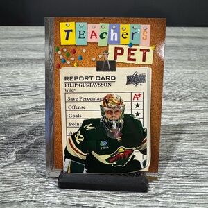 NHL | 2023-24 UD Series 1 Hockey #TP-6: Minnesota Wild: Filip Gustavsson - Card